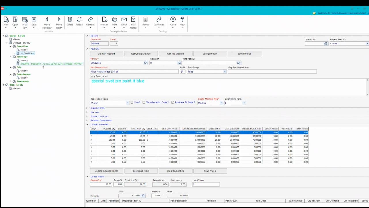 SOLUTION: M1 erp evolution 1 - Studypool